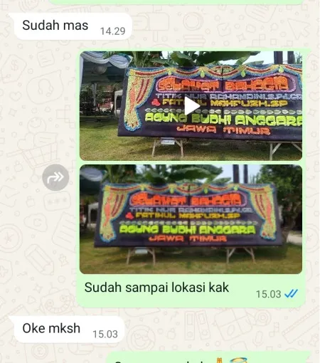 Pengiriman Papan Bunga Kepuh Nguter