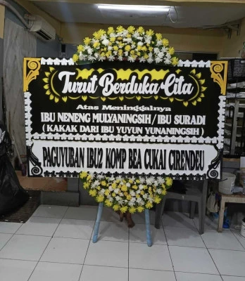 Papan Bunga di Kepuh Nguter